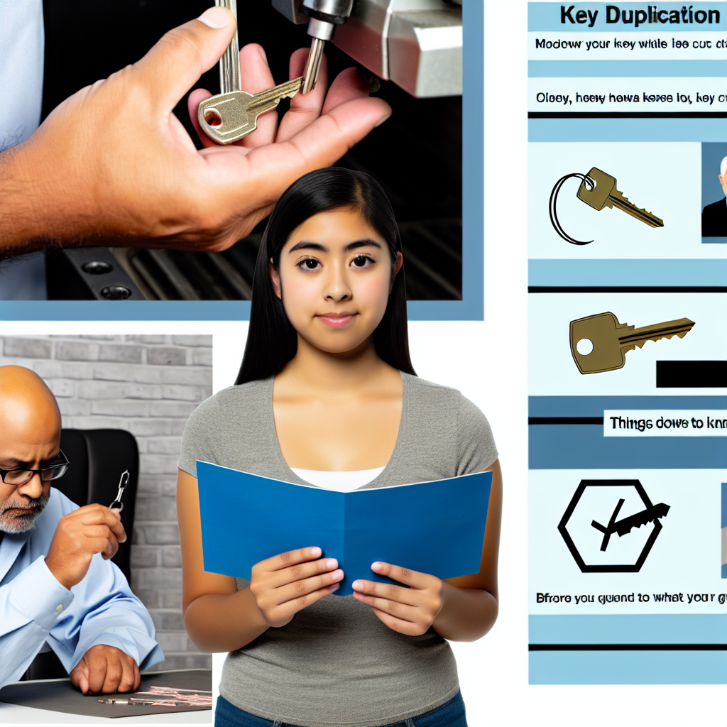 Key cutting awareness